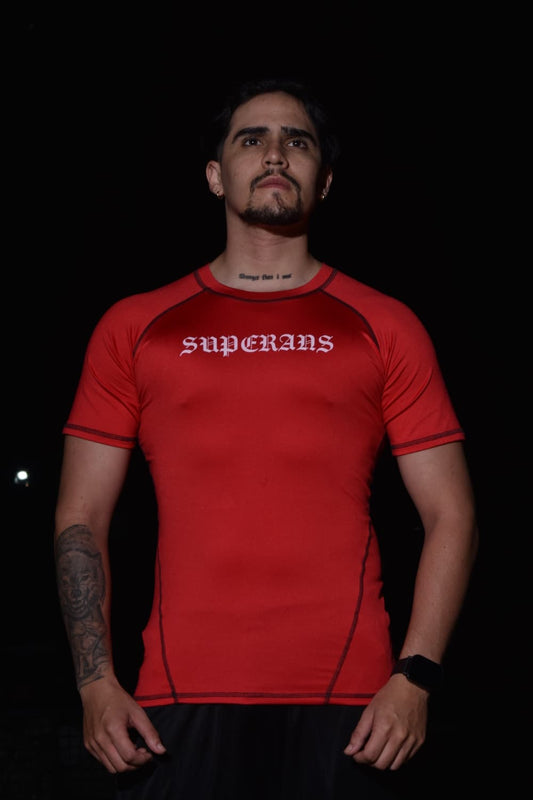 Camiseta de comprension RED SUPERANS LOVE