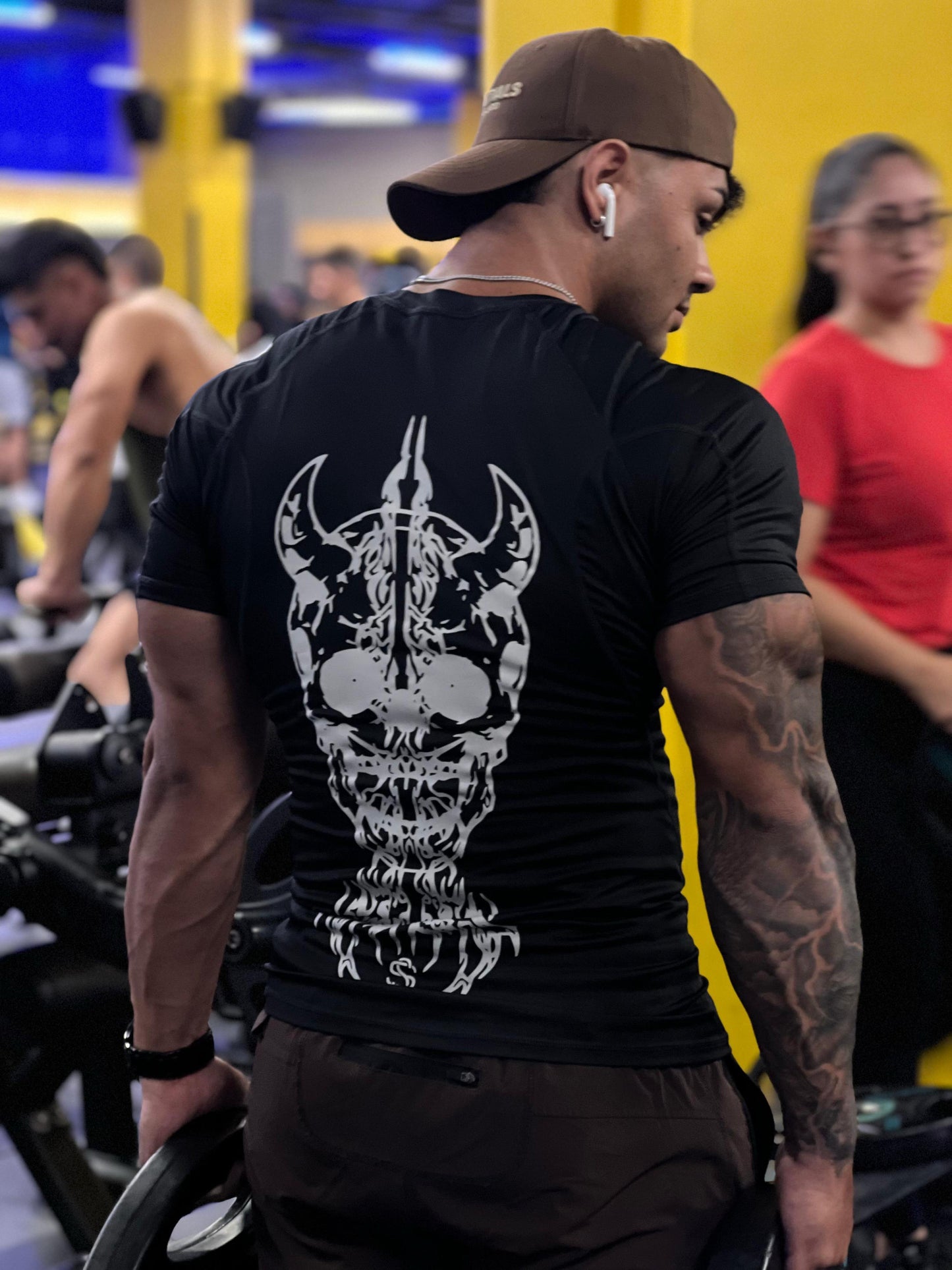 Camisa de Comprensión "Demon Skull"